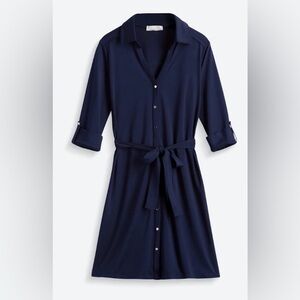 Emily Rose Addley Jersey Shirt Dress